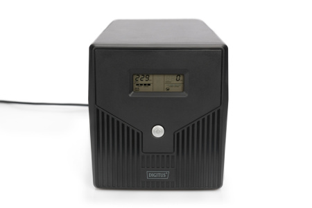 Digitus Джерело безперебійного живлення 1000VA/600W, LCD, RJ45, RS232, USB, 4xSchuko - фото 2
