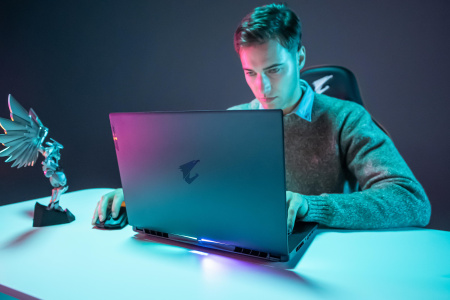 Gigabyte Ноутбук AORUS 16X 16.0 QHD 165Hz, Intel i7-13650HX, 16GB, F1TB, NVD4070-8, W11, чорний - фото 16