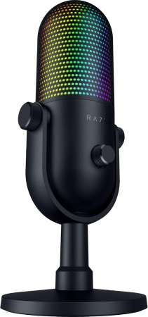 Razer Мікрофон геймінговий Seiren V3 Chroma, Uni, RGB, USB-A, 2м, чорний - фото 3