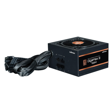 Блок живлення Zalman Gigamax 3  (750W), 88%, 80+ Bronze, 120мм, 1xMB 24pin(20+4), 2xCPU (8pin(4+4)+8pin), 3xMolex, 6xSATA, 4xPCIe 8pin(6+2), 1xPCIe GEN5 16pin, Semi Modular - фото 3