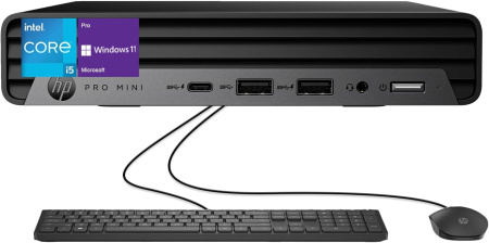 HP Комп'ютер персональний неттоп Pro 400-G9 Mini, Intel i3-13100T, 8GB, F512GB, UMA, WiFi, кл+м, 3р, Win11P - фото 2 HP Комп'ютер персональний неттоп Pro 400-G9 Mini, Intel i3-13100T, 8GB, F512GB, UMA, WiFi, кл+м, 3р, Win11P - фото 2