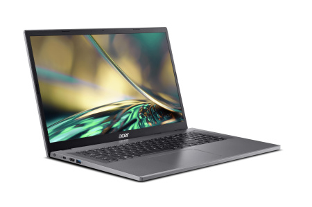 Ноутбук Acer Aspire 3 A317-55P 17,3" FHD IPS, Intel P N200, 8GB, F256GB, UMA, Lin, сірий - фото 3