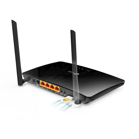 Маршрутизатор TP-LINK TL-MR400 AC1350, 4G/LTE, 3xFE LAN, 1xFE WAN, MESH - фото 3
