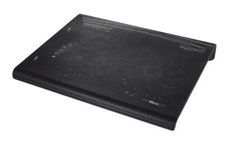 Підставка для ноутбука Trust Azul, до 17.3", 2xUSB-A, BLUE LED, чорний - фото 4