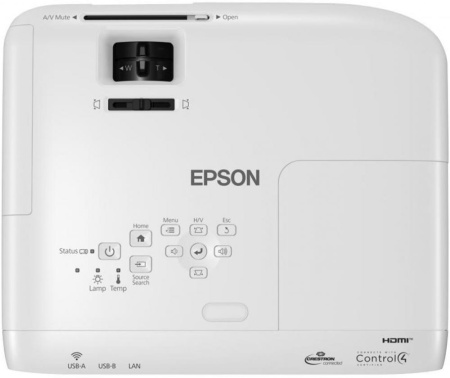 Epson Проєктор EB-W49 WXGA, 3800 lm, 1.3-1.56 - фото 6