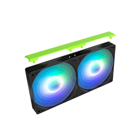Система рідинного оxолодження  Zalman Alpha 2SE A24 ARGB, LGA1851, 1700, 1200, 115x, AM5, AM4, TDP 320W, чорний - фото 5