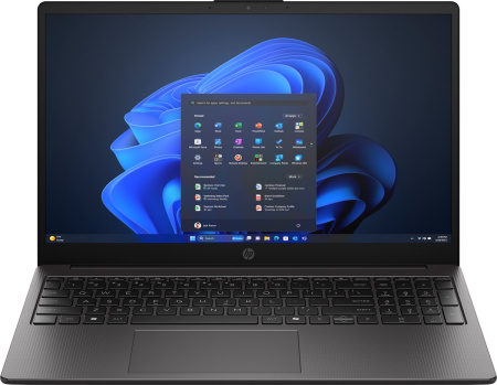 Ноутбук HP 250R-G10 15.6" FHD IPS AG, Intel 7-150U, 32GB, F1TB, UMA, DOS, чорний - фото 1