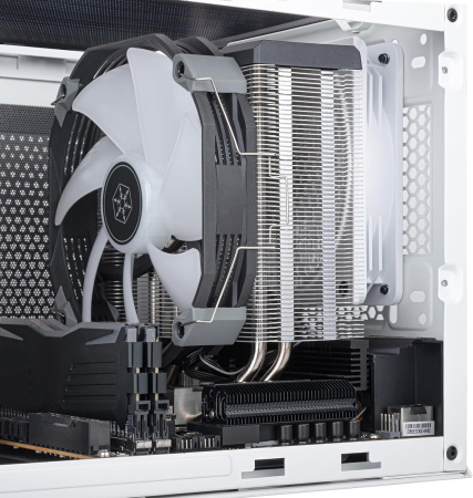 Процесорний кулер SilverStone Argon V140 ARGB, LGA1700, 2066, 2011, 115x,  AM5, AM4, TDP180W - фото 7