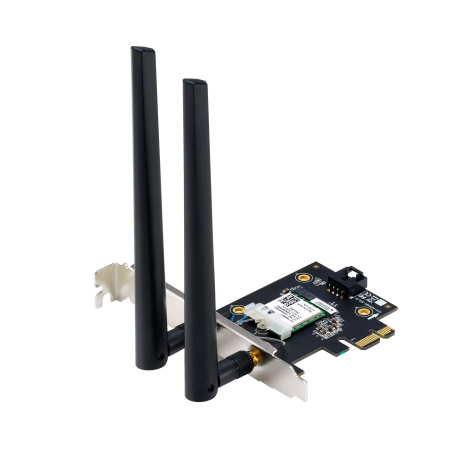 ASUS Адаптер WiFi PCE-BE6500 BE6500, PCI-Express x1, BT5.4 - фото 2