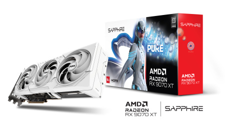 Відеокарта SAPPHIRE Radeon RX 9070 XT 16GB GDDR6 PURE GAMING OC білий - фото 6