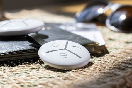 Брелок U-Prox Keyfob White, 3 кнопки, бездротовий, білий - фото 20