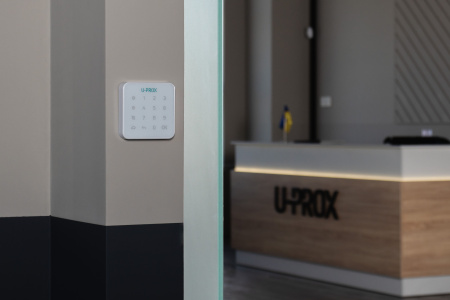 Бездротова сенсорна клавіатура U-Prox Keypad G1 White, 1 група, бездротовий, білий - фото 11
