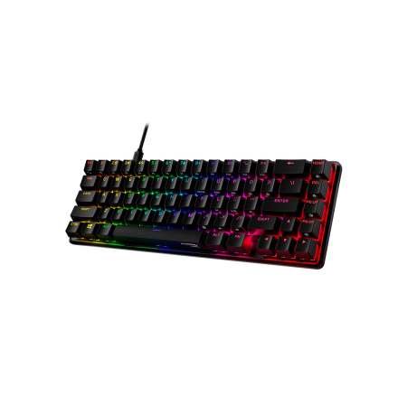 Клавіатура механічна HyperX Alloy Origins 65 67key, Red, USB-A, EN/UA, RGB, чорний - фото 8