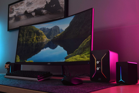 2E Акустична система PCS301 RGB, 2.1, USB, Black - фото 2 2E Акустична система PCS301 RGB, 2.1, USB, Black - фото 2