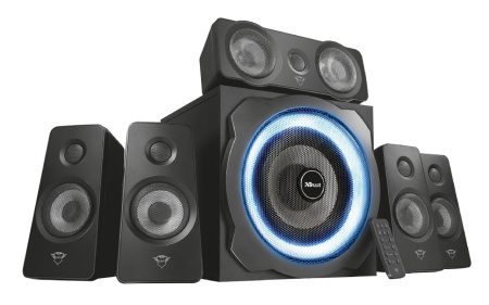 Акустична система Trust GXT 658 Tytan 5.1, 90Вт, AUX, чорний - фото 3