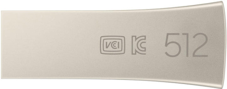 Накопичувач Samsung 512GB USB 3.1 Type-A Bar Plus Срібний - фото 8