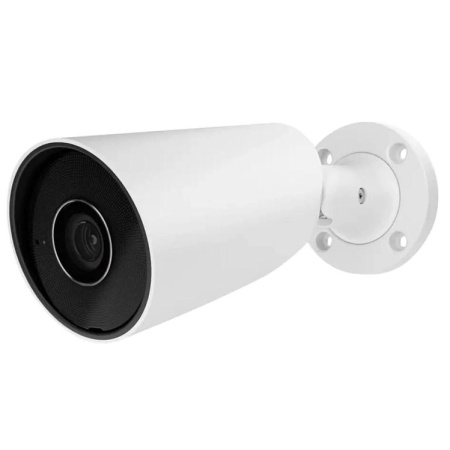 IP-Камера дротова Ajax BulletCam, 5мп, 2.8мм, Poe, True WDR, IP 65, ІЧ 35м, аудіо, кут огляду 100° до 110°, вулична, біла - фото 1