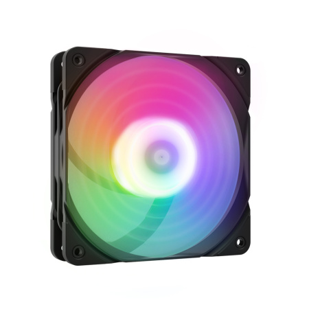 Корпусний вентилятор Zalman AF120R ARGB 120мм, 800-1500rpm, 4pin, PWM, 3pin+5VARGB, 24,3dBa, чорний - фото 4