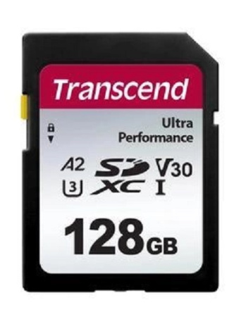 Карта пам'яті Transcend SD 128GB C10 UHS-I U3 A2 R160/W90MB/s 4K - фото 1