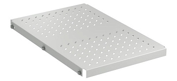 ZPAS Полиця 19", 1U, з високим навантаженням, глибиною 700 мм, максимально 200кг, сіра