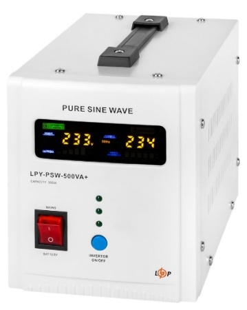 Джерело безперебійного живлення LogicPower LPY-PSW-500VA+ - фото 2