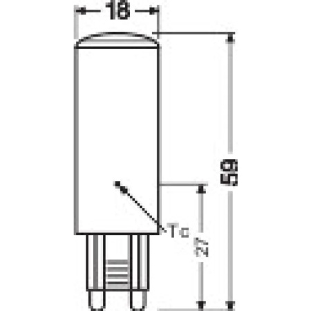 Osram Лампа LED G9 4,9W 806Лм 2700К PIN60 - фото 4