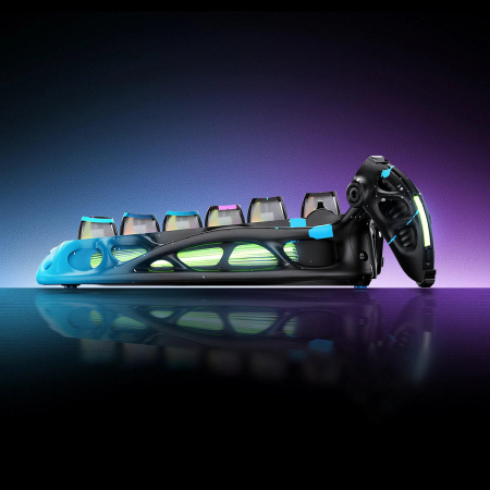 Клавіатура механічна GravaStar Mercury V75 Pro 80keys, Magnetic Jade Gaming, 8K, USB-A, RGB, Neon Graffiti - фото 8 Клавіатура механічна GravaStar Mercury V75 Pro 80keys, Magnetic Jade Gaming, 8K, USB-A, RGB, Neon Graffiti - фото 8