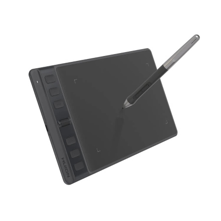 Графічний планшет Huion 6.3"x3.9" H641P, чорний - фото 3