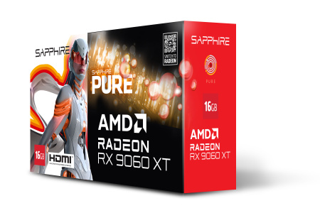 Відеокарта SAPPHIRE Radeon RX 9060 XT 16GB GDDR6 PURE GAMING OC білий - фото 9