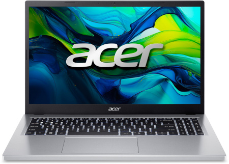 Acer Ноутбук Aspire Go AG15-32P 15.6" FHD IPS, Intel P N250, 8GB, F512GB, UMA, Lin, сріблястий - фото 1