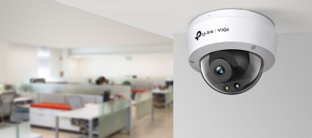 IP-Камера TP-LINK VIGI C250-2.8, PoE, 5Мп, 2,8 мм, H265+, IP66, Dome, кольорове нічне бачення, зовнішня - фото 2