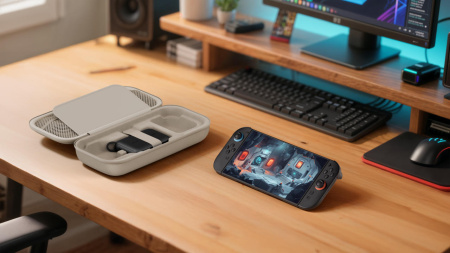 Чохол Belkin із акумулятором 10000мА·год для Nintendo Switch 2, Sand - фото 3