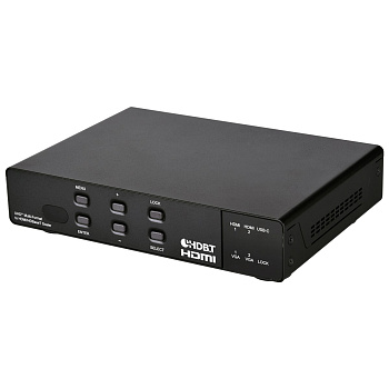 Cypress Мультиформатний Комутатор та Скейлер HDMI/USB-C/VGA в HDMI/HDBaseT CSC-109TX