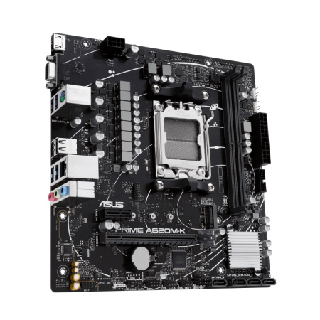 ASUS Материнcька плата PRIME A620M-K sAM5 A620 2xDDR5 HDMI D-Sub mATX - фото 3 ASUS Материнcька плата PRIME A620M-K sAM5 A620 2xDDR5 HDMI D-Sub mATX - фото 3
