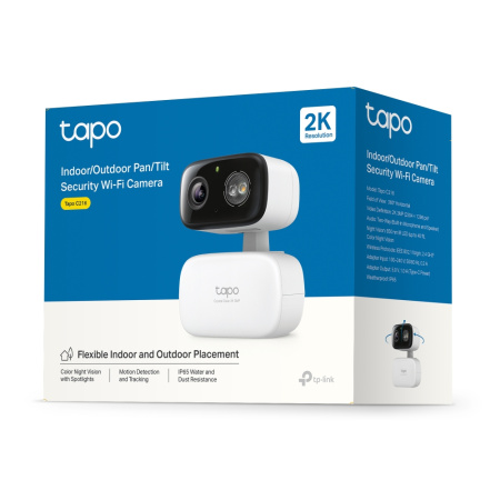 IP-Камера TP-LINK Tapo C216 3MP N300 microSD motion detection. зовнішня/внутрішня, AI - фото 17