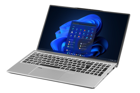Ноутбук 2E Complex Pro 15.6" FHD IPS AG, Intel i5-1240P, 16GB, F1024GB, UMA, Win11P, сріблястий - фото 3