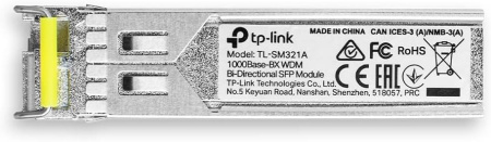 Трансивер SFP TP-LINK SM321A 1x1000BaseBX, SM, WDM, 10km LC - фото 4