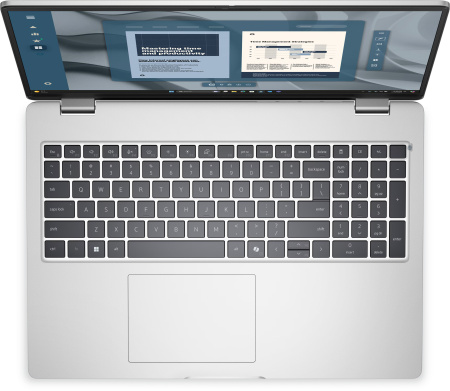 Ноутбук Dell Pro 16 16" FHD+ AG, Intel U7-255U, 32GB, F1TB, UMA, Win11P, сріблястий - фото 3
