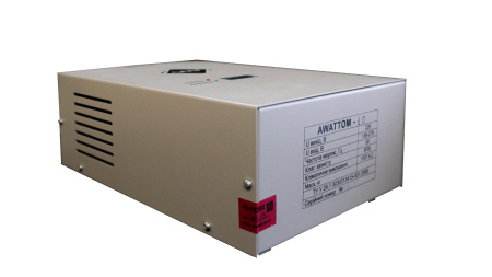 Стабілізатор напруги Awattom - 2.2кВт, однофазний - фото 4