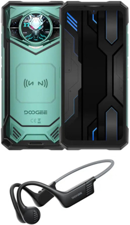 Смартфон Doogee S200X VIP 5G 6.72" 12/512ГБ, 2SIM, 10100мА•год, зелений - фото 1