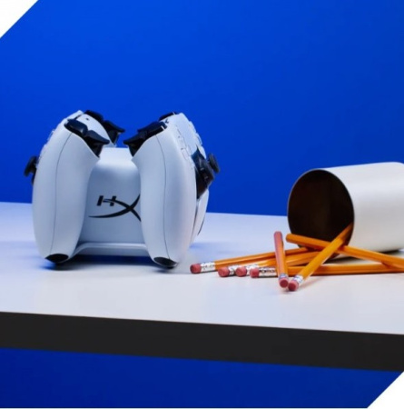 Зарядна станція HyperX ChargePlay Duo для PS5 DualSense, білий - фото 6