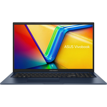 Ноутбук ASUS Vivobook 17 X1704VA-AU662 17.3" FHD IPS, Intel U300, 16GB, F512GB, UMA, NoOS, Блакитний - фото 1