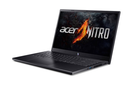 Acer Ноутбук Nitro V 15 ANV15-41 15.6" FHD IPS, AMD R7-7735HS, 16GB, F1TB, NVD4060-8, Lin, чорний - фото 2 Acer Ноутбук Nitro V 15 ANV15-41 15.6" FHD IPS, AMD R7-7735HS, 16GB, F1TB, NVD4060-8, Lin, чорний - фото 2