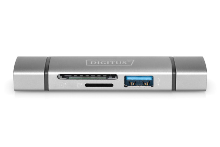 Digitus Кардрідер USB-C/USB 3.0 SD/MicroSD - фото 8