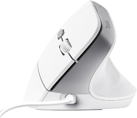 Миша Trust Bayo 2 Ergonomic, USB-A, біла - фото 7