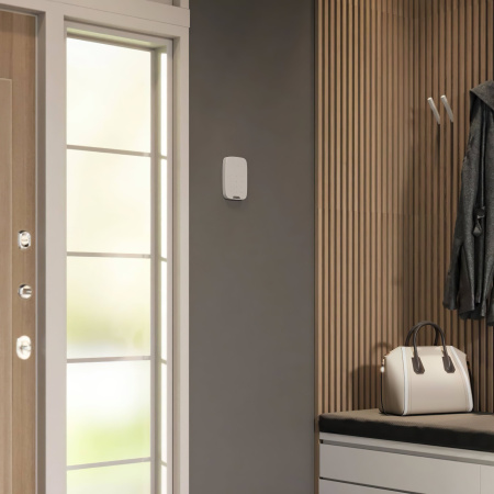 Бездротова сенсорна клавіатура Ajax Keypad Plus, jeweller, бездротовий, білий - фото 3