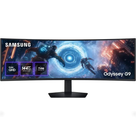 Монітор Samsung 48.7"Odyssey G9 G91F 2xHDMI, DP, USB, VA, 5120x1440, 32:9, 144Hz, 0.3ms, CURVED - фото 1