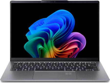 Ноутбук Acer Swift Go 14 SFG14-64 14" WUXGA OLED, AMD R5-340, 16GB, F512GB, UMA, Win11, сріблястий - фото 1