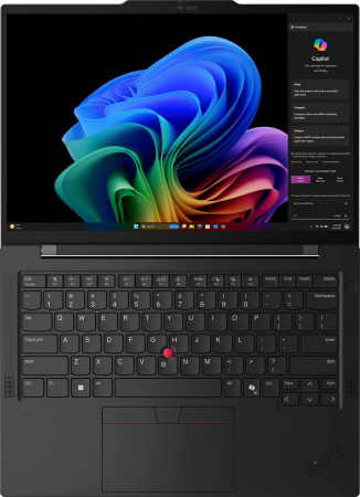 Ноутбук Lenovo ThinkPad T14s-G6 14" WUXGA IPS AG, Intel U7-255U, 32GB, F1TB, UMA, Win11P, чорний - фото 11