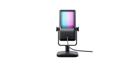Cherry Xtrfy Мікрофон геймінговий NGALE R, Cardioid, USB-A, 2м, RGB, чорний - фото 2